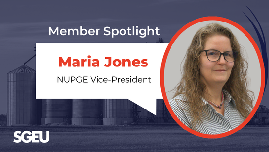 Member Spotlight: Maria Jones, NUPGE Vice-President